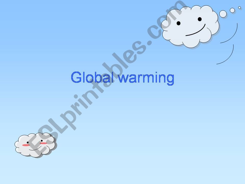 Global Warming powerpoint