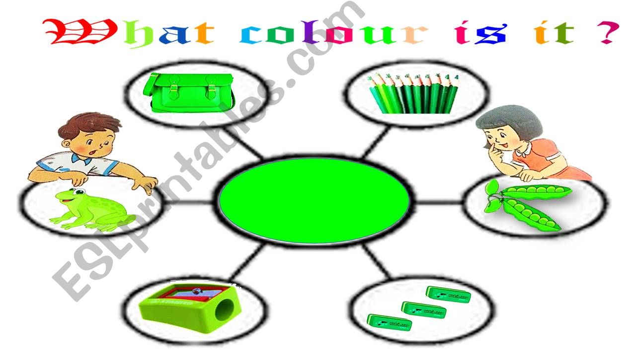 school things and colors powerpoint