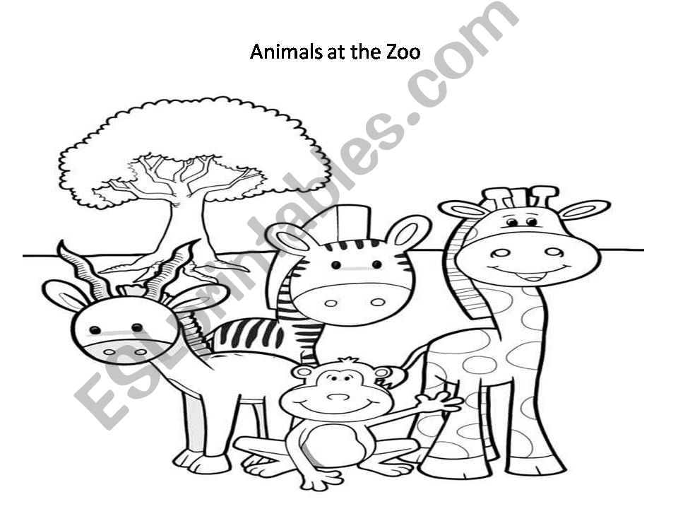 Animals at the Zoo powerpoint