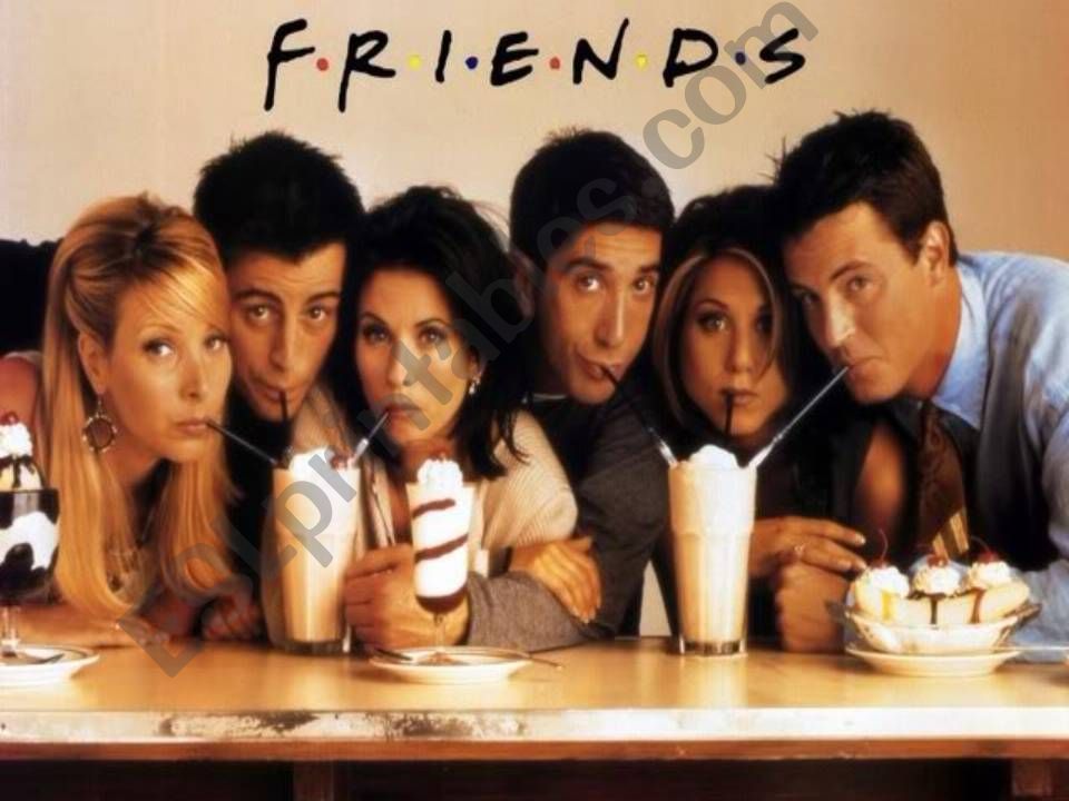 Friends S01E05 - Interactive Listening & Conversational PPT