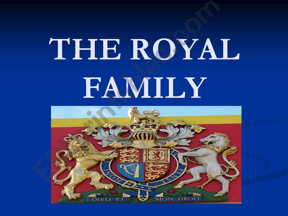 The Royal Family powerpoint