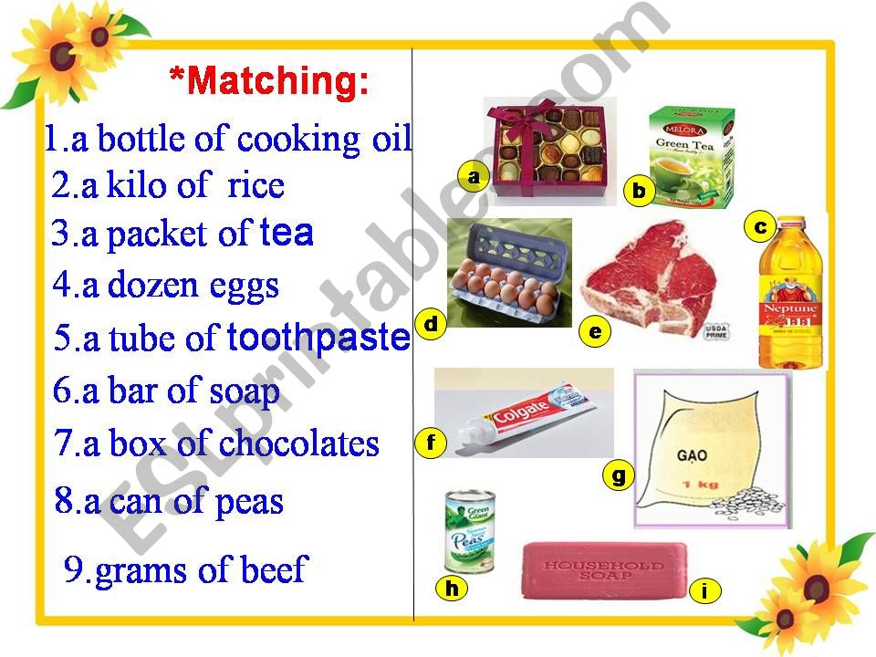 LUCKY FOOD powerpoint