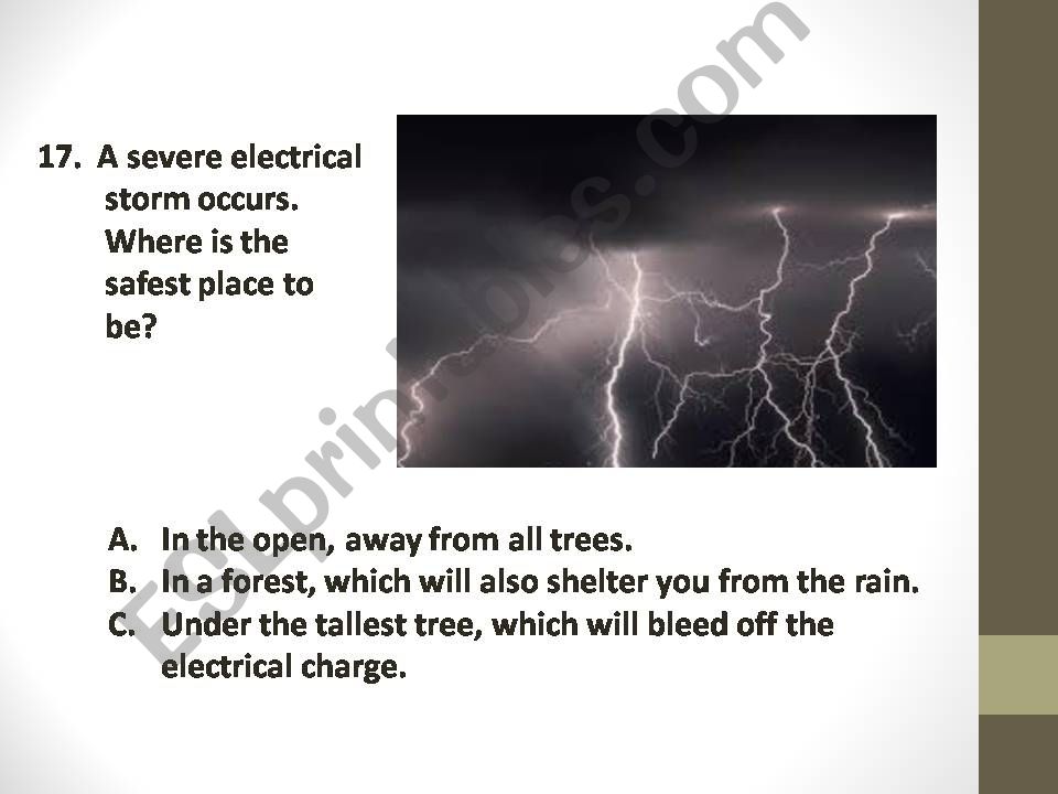 Survival GamePart 3 powerpoint
