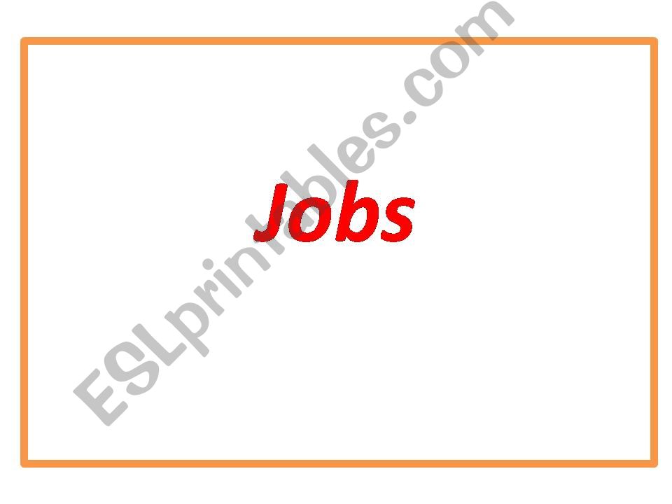 Jobs powerpoint