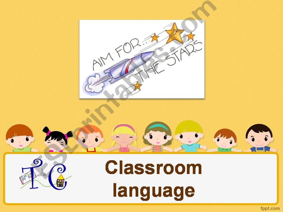 Classroom language-vocabulary powerpoint