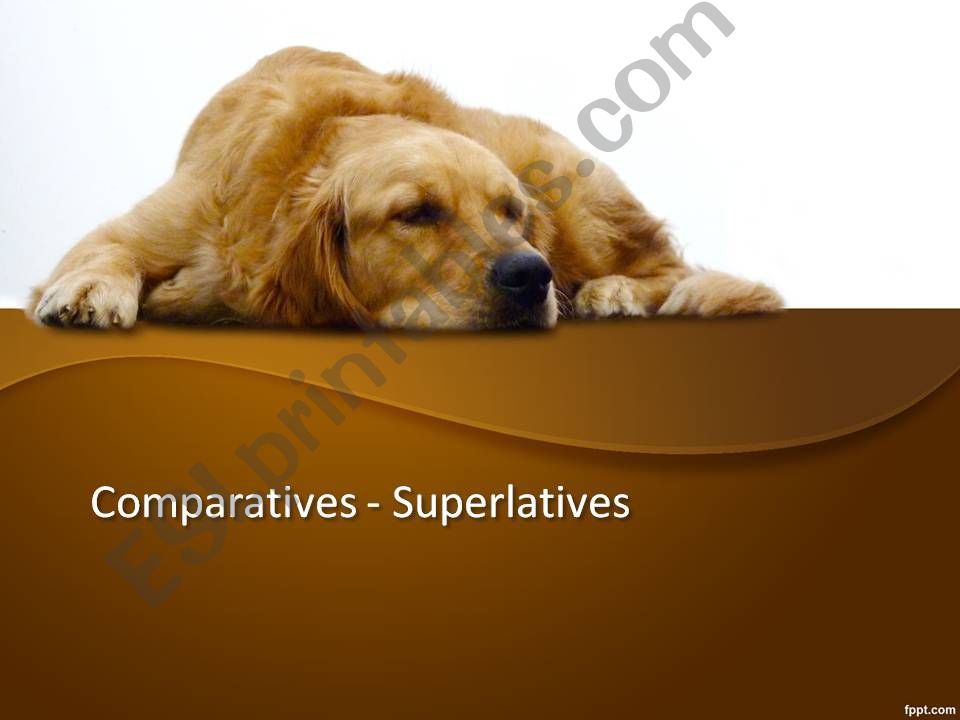 Comparative forms  powerpoint
