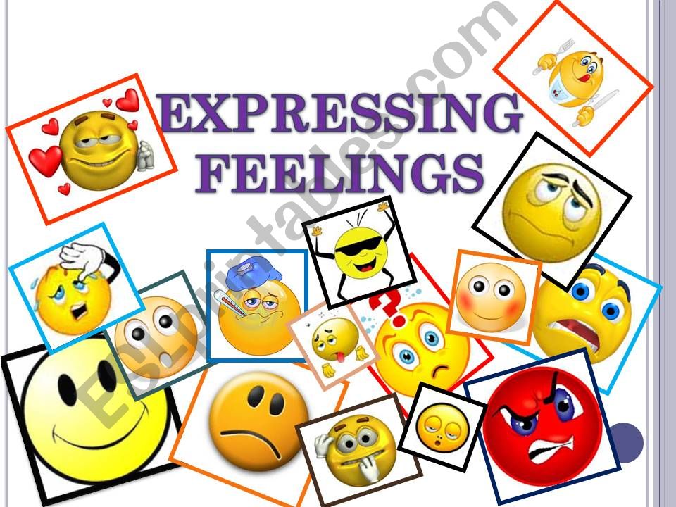 EXPRESSING FEELINGS powerpoint