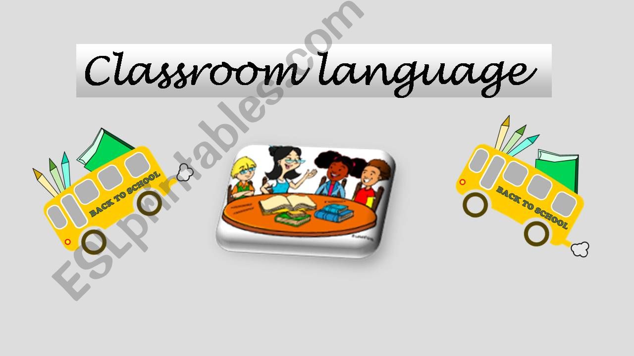 classroom language powerpoint