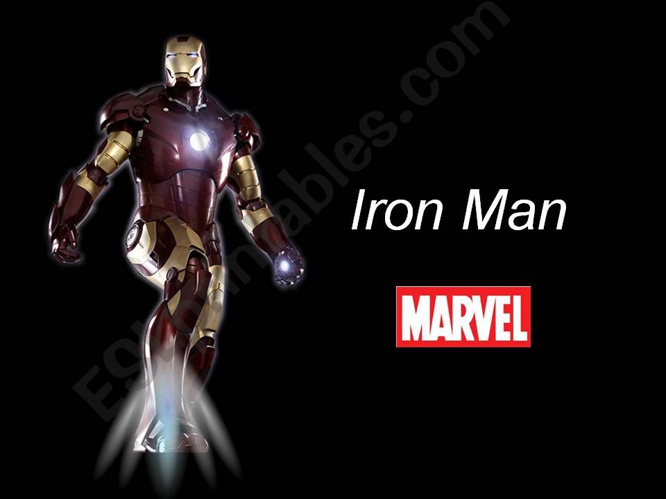 Iron Man powerpoint