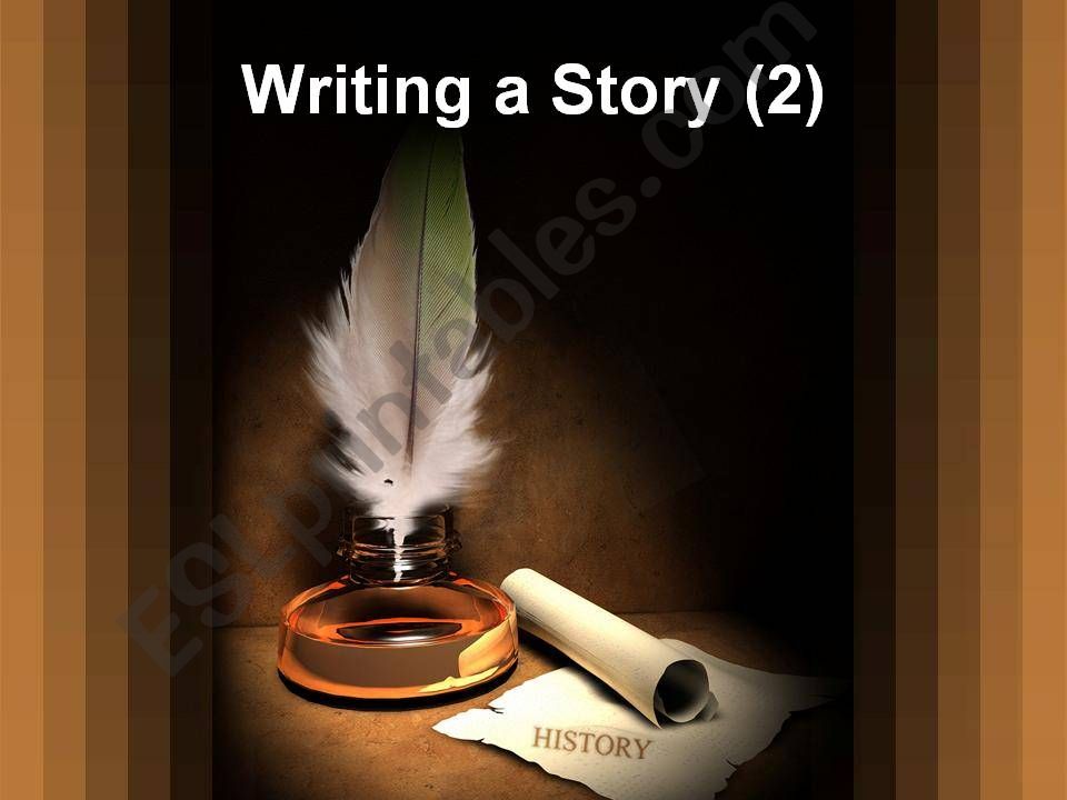 Writing a Story powerpoint