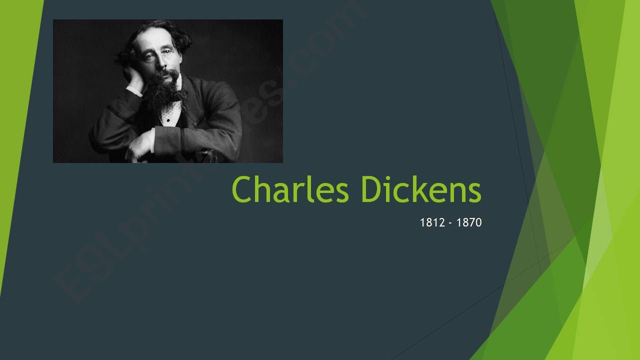A short introduction to Charles Dickens