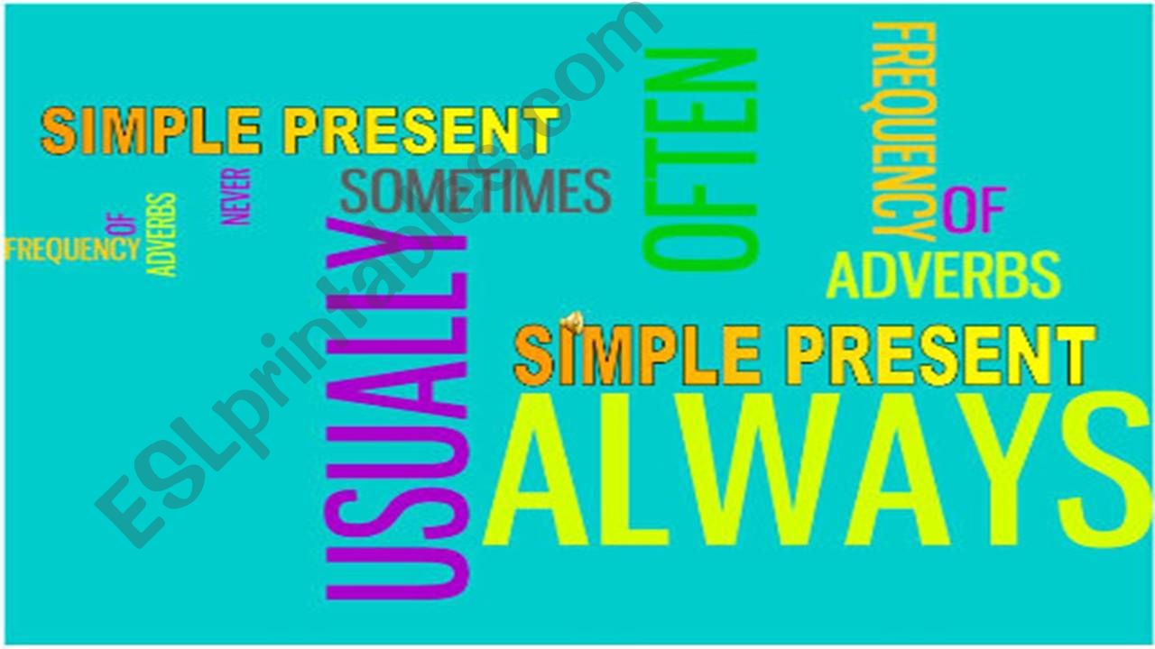 frequency adverbs powerpoint