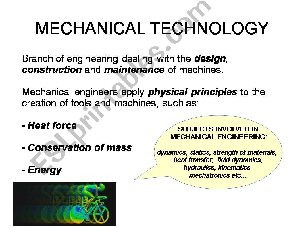 Mechanical Technology powerpoint