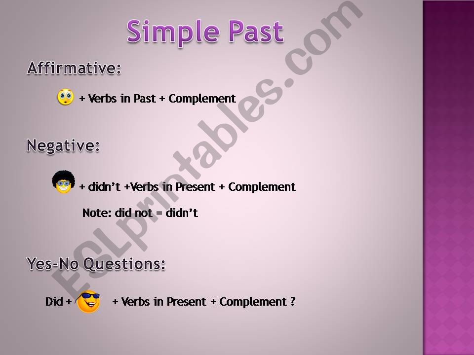 Past Simple  powerpoint