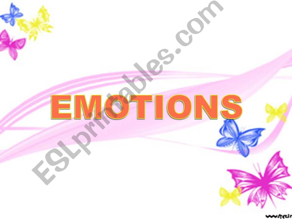  feelings powerpoint