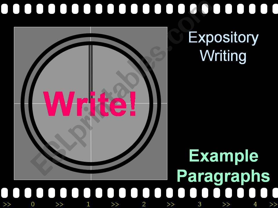 Expository Writing powerpoint