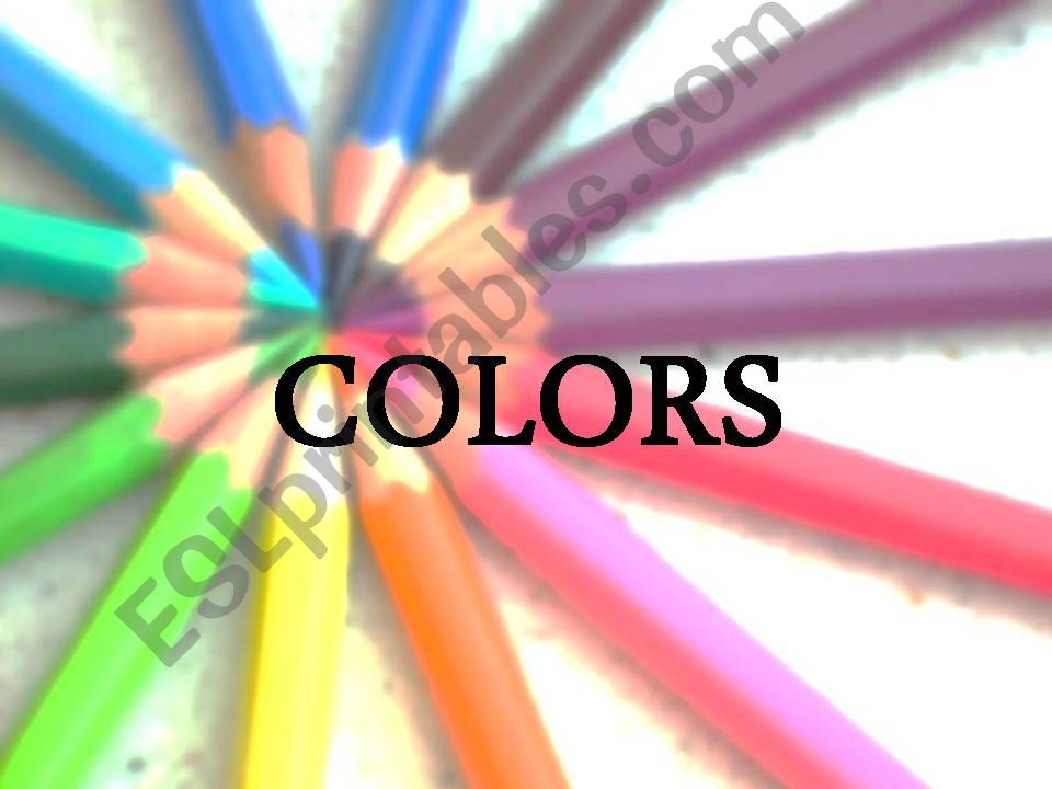 Colors powerpoint