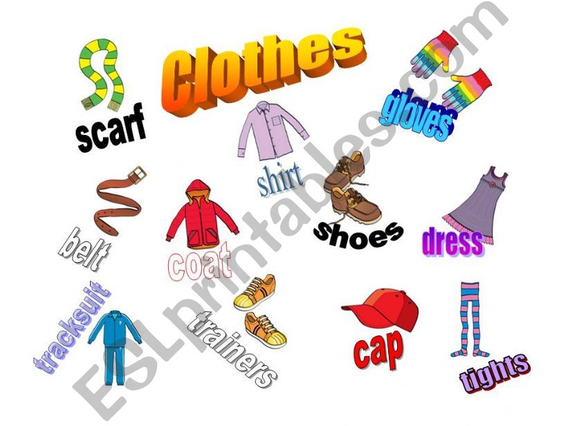 clothes powerpoint