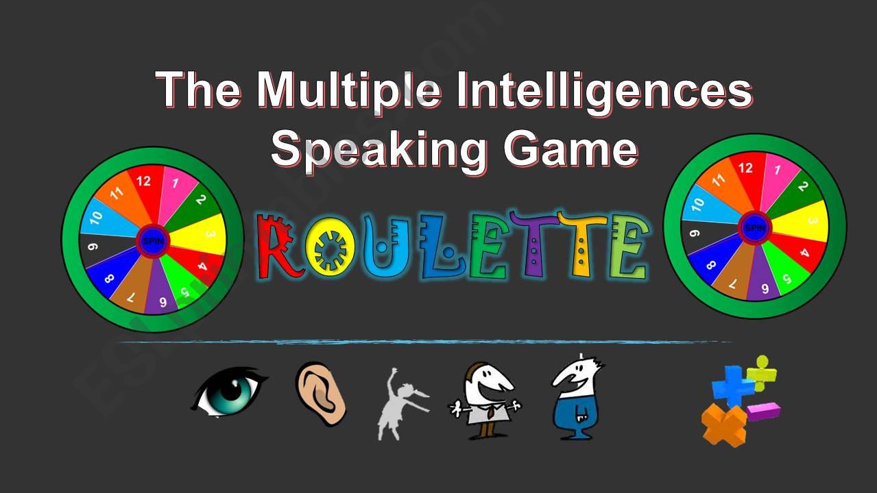 SPEAKING GAME WITH MULTIPLE INTELLIGENCES (ROULETTE)