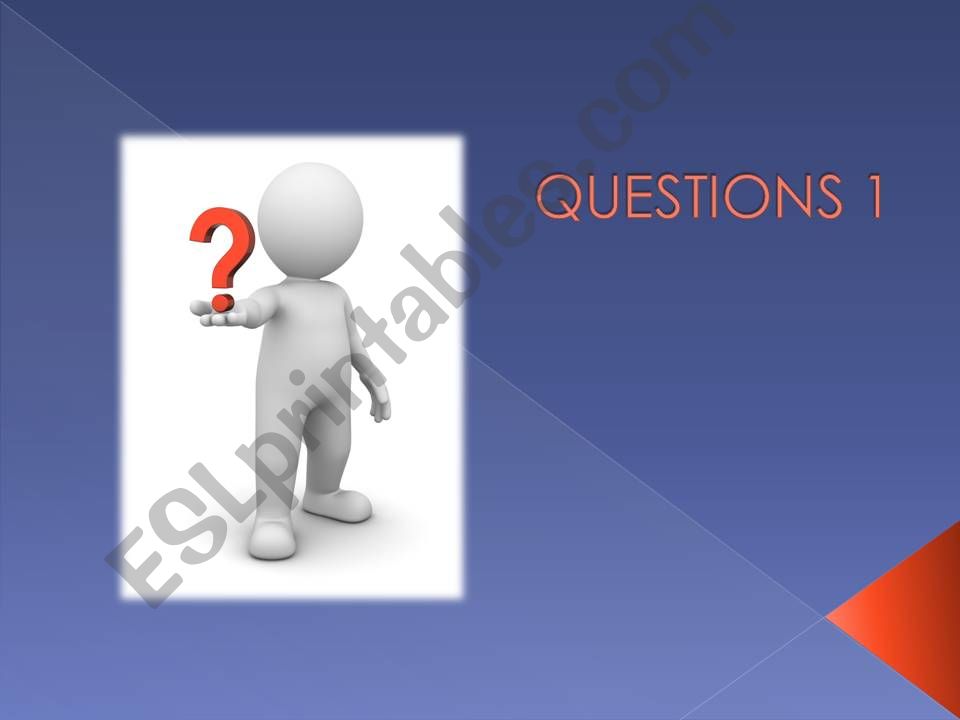 how to form questions powerpoint