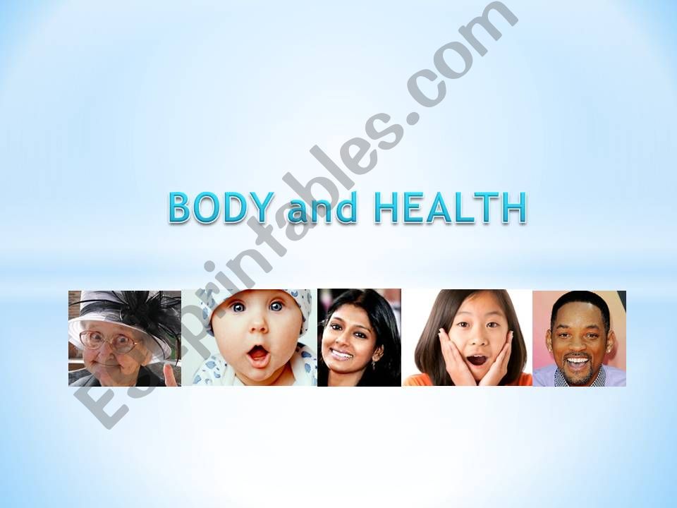 Body and Health powerpoint
