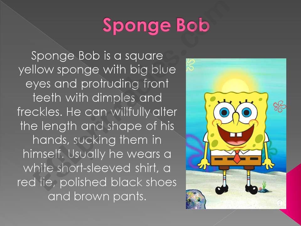 Sponge Bob powerpoint