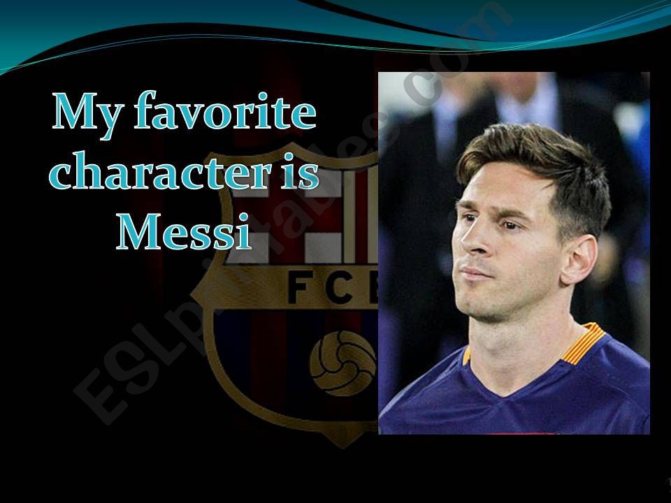 My Favorite footballer powerpoint