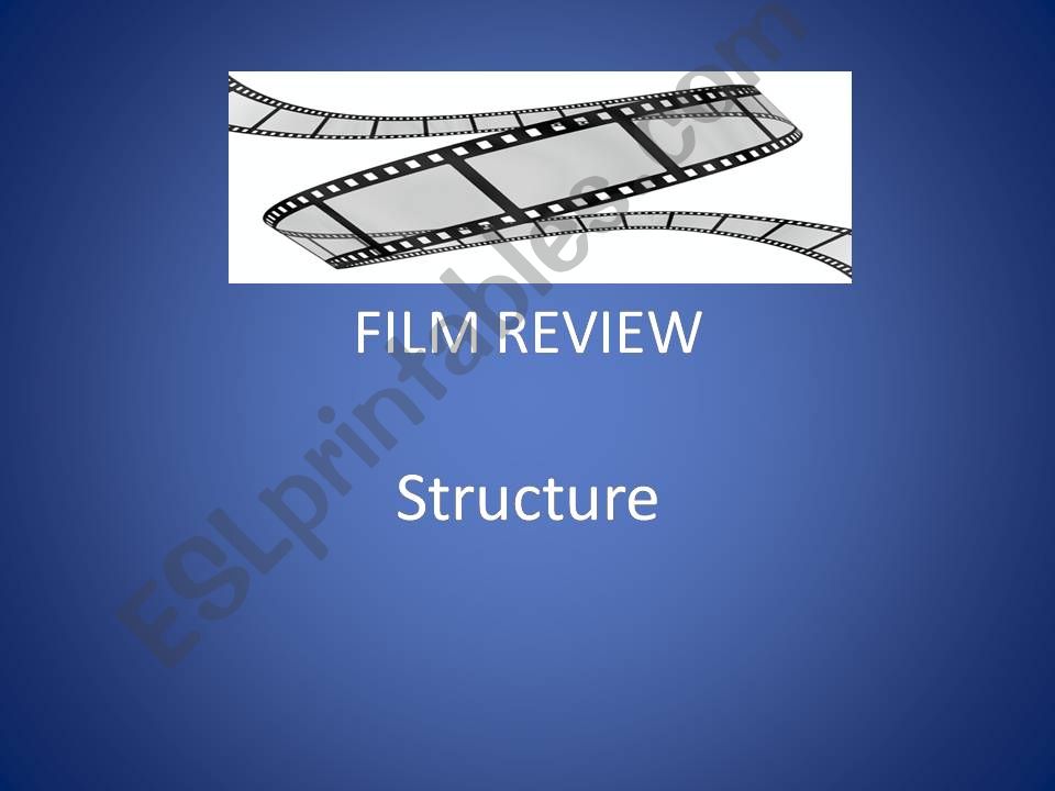 Film Review powerpoint