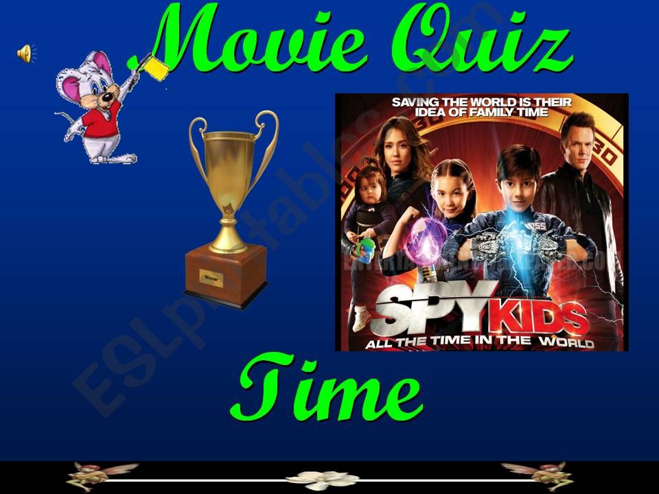 Spy Kids 4 Questions powerpoint