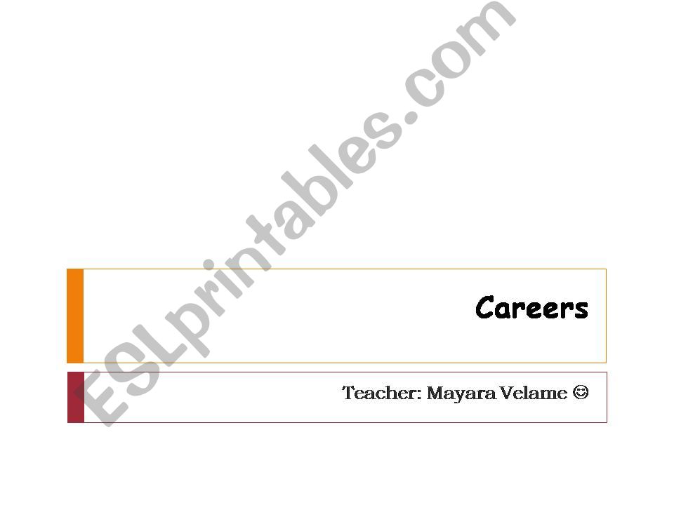 Careers powerpoint