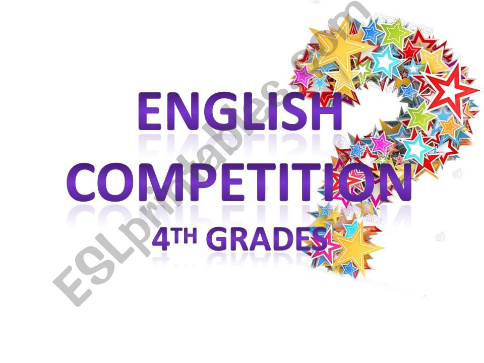 English competition powerpoint