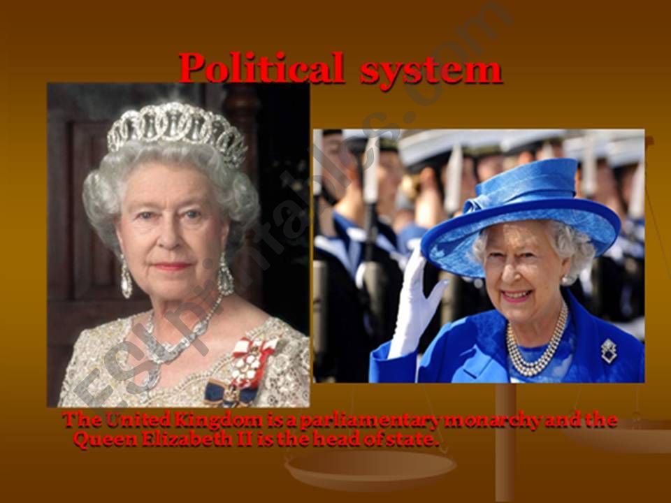 Political system of the UK powerpoint