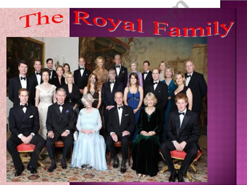 The Royal Family powerpoint