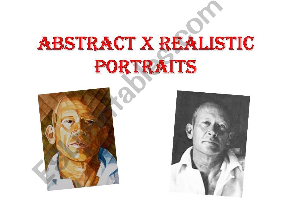 Abstract x Realistic Portraits