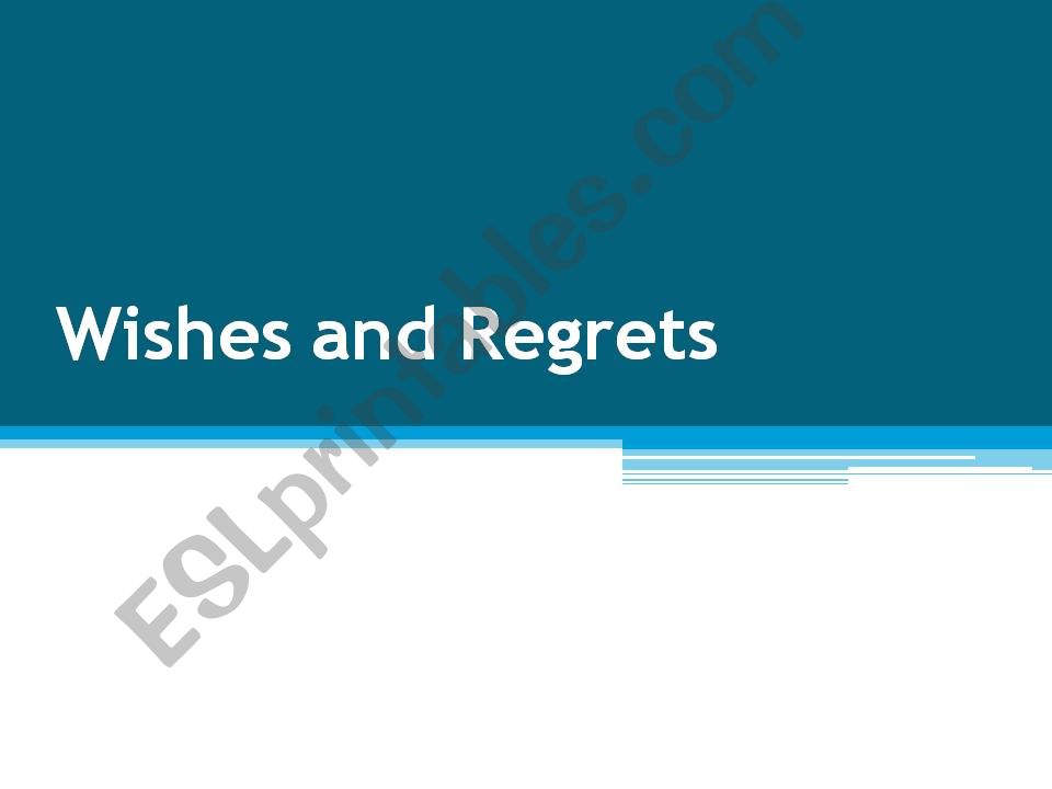 Wishes and Complaints powerpoint
