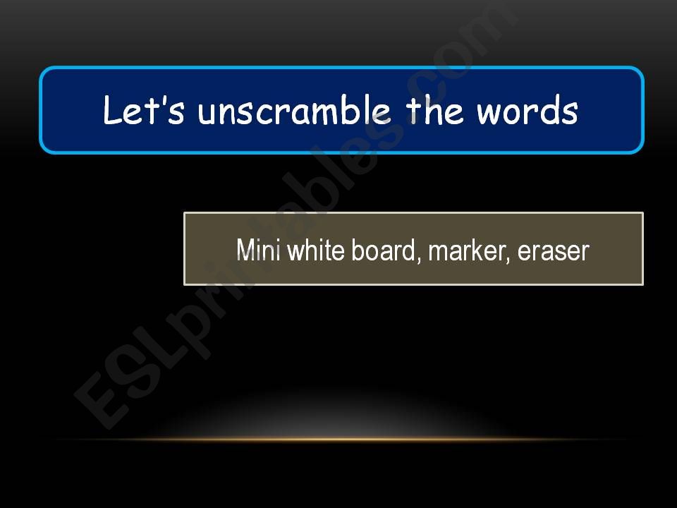 Birds_unscramble powerpoint
