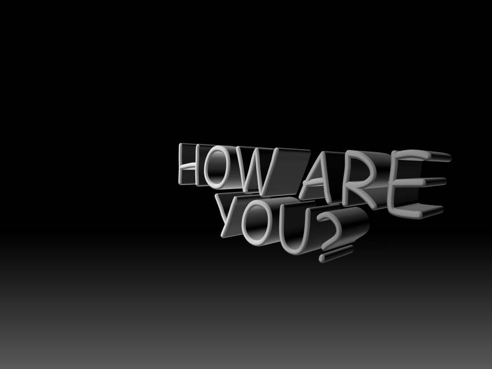 How are you? powerpoint