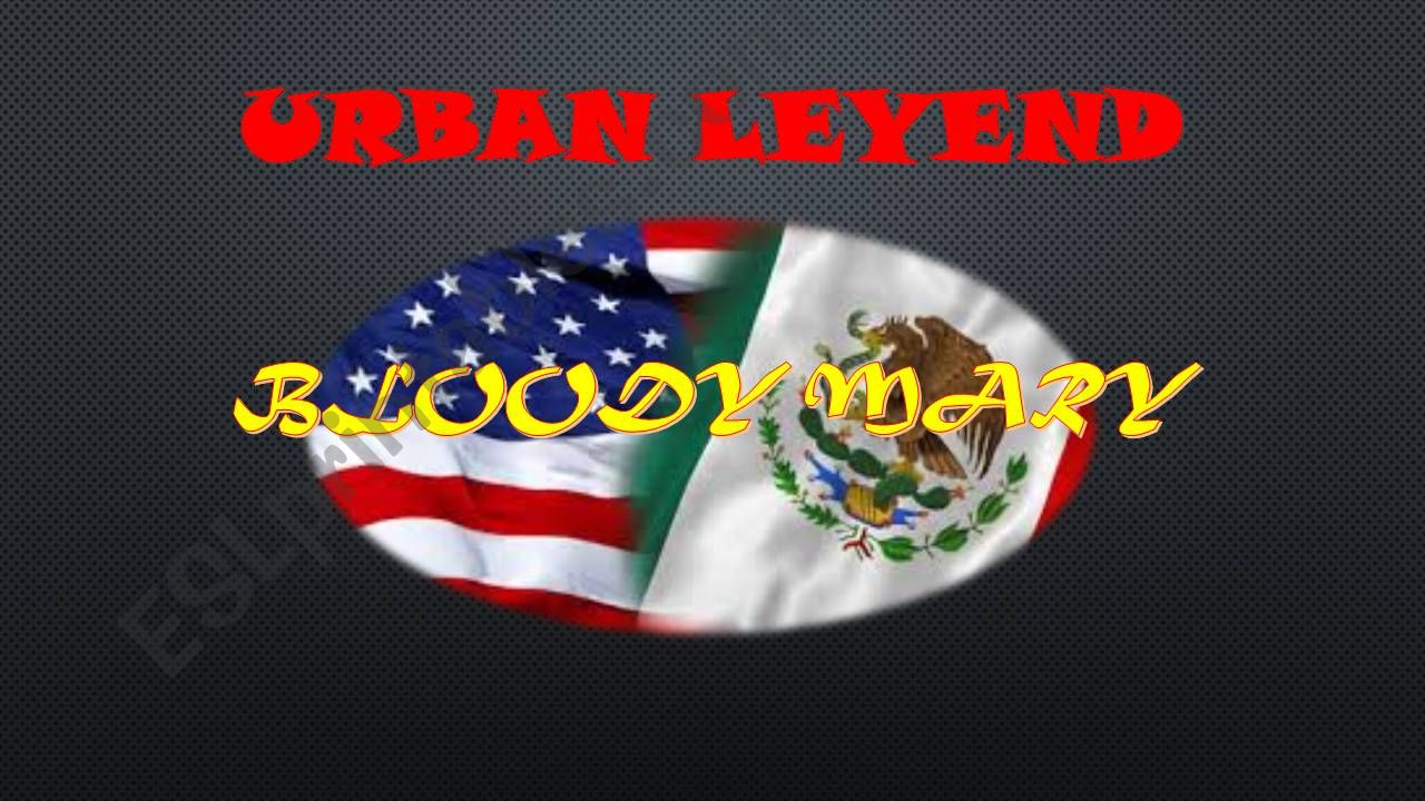 urban leyend powerpoint