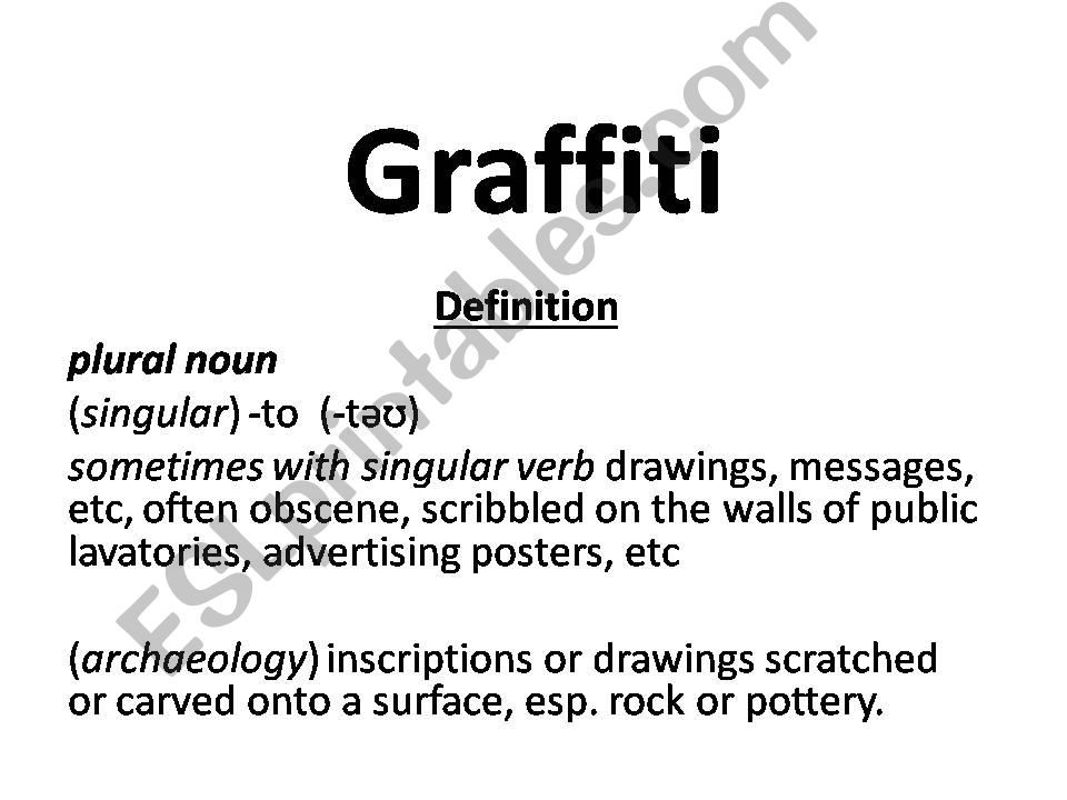 Graffiti powerpoint