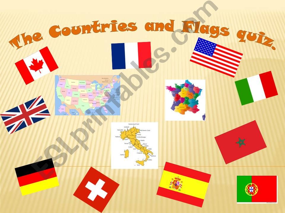 Countries and Nationalities Quiz