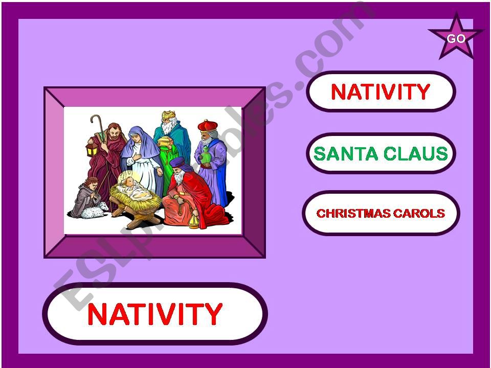 CELEBRATING CHRISTMAS  powerpoint