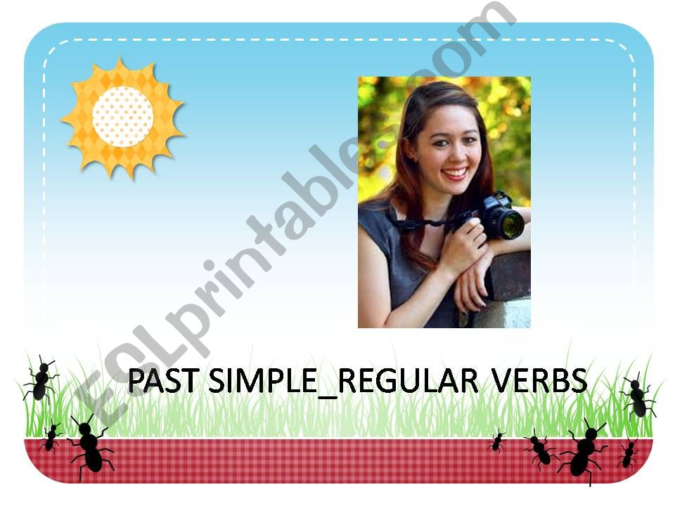 Past Simple_Regular Verbs powerpoint