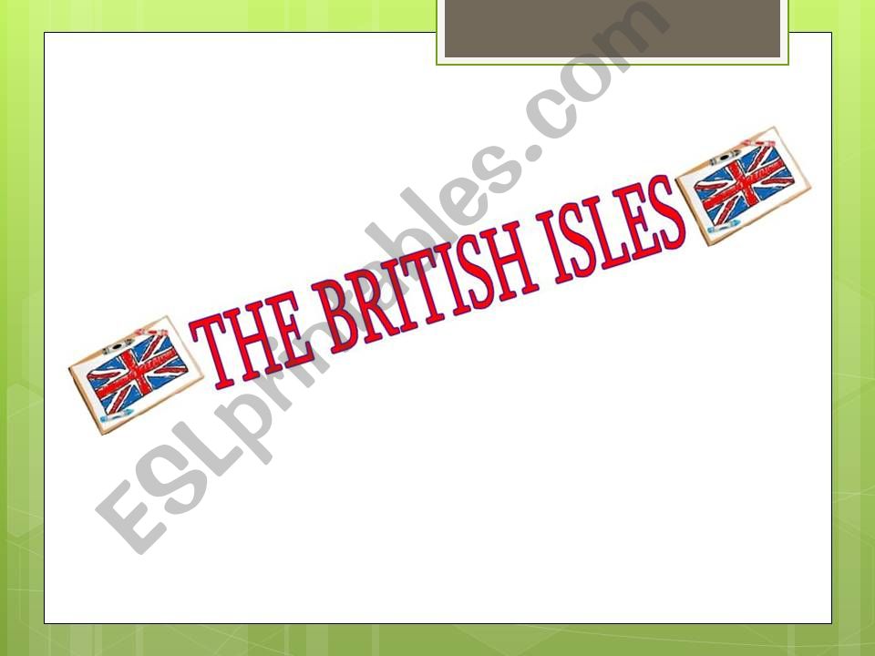 The British Isles powerpoint