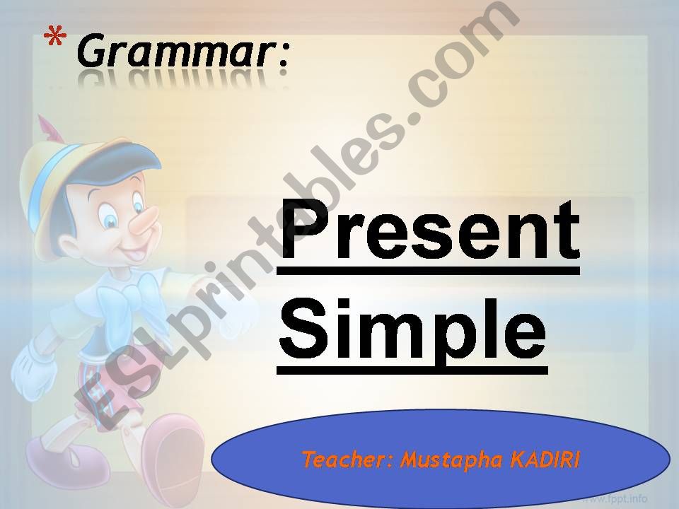 Present Simple Tense Full Lesson