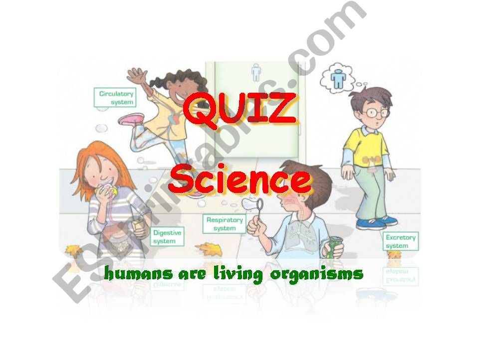 humana are living organisms powerpoint