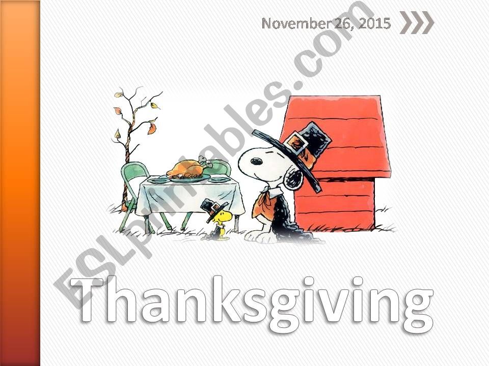 Thanksgiving PowerPoint powerpoint