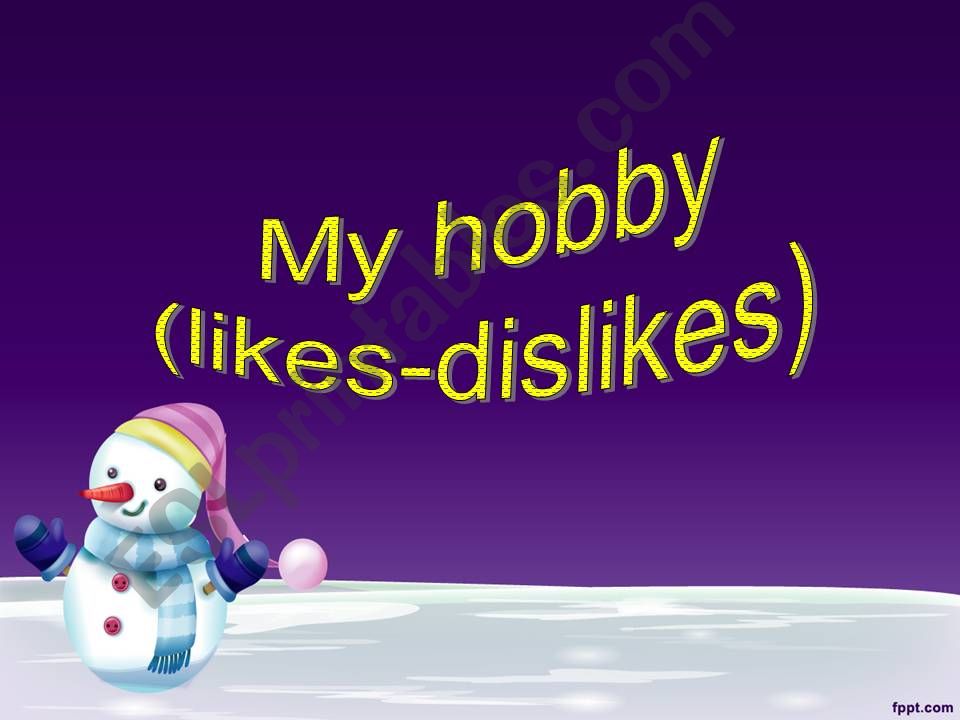 I like+ ing powerpoint