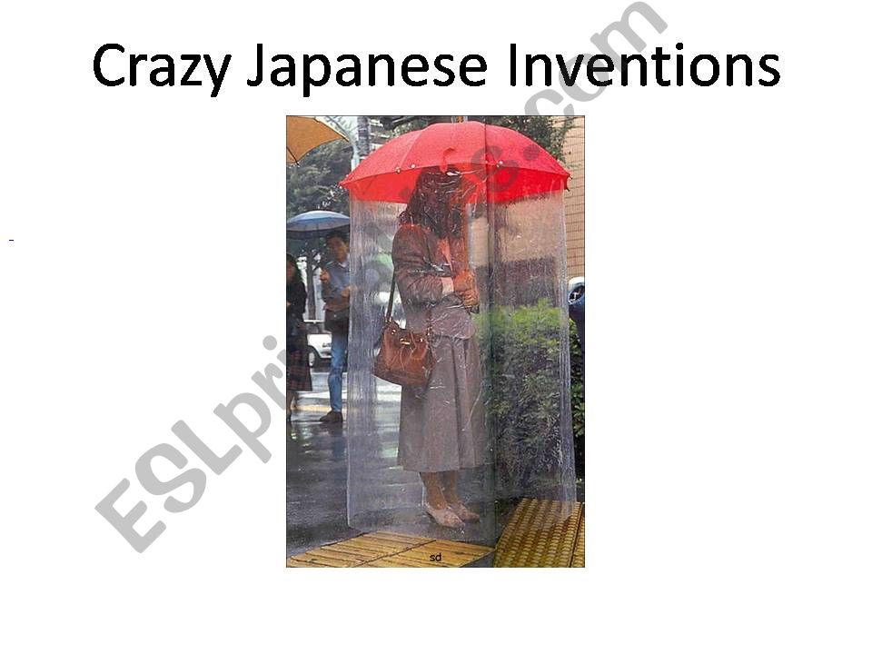 Funny Japanese Inventions powerpoint