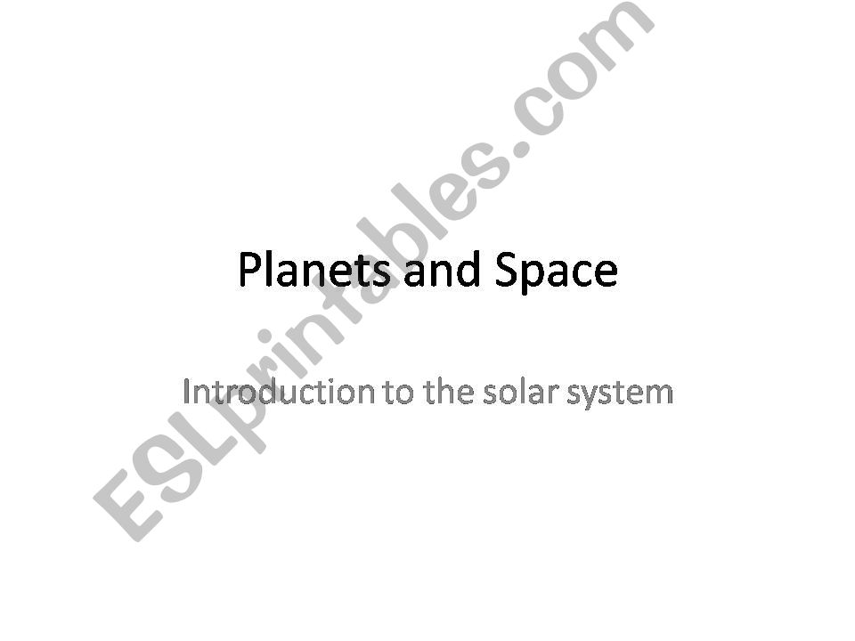 planets powerpoint