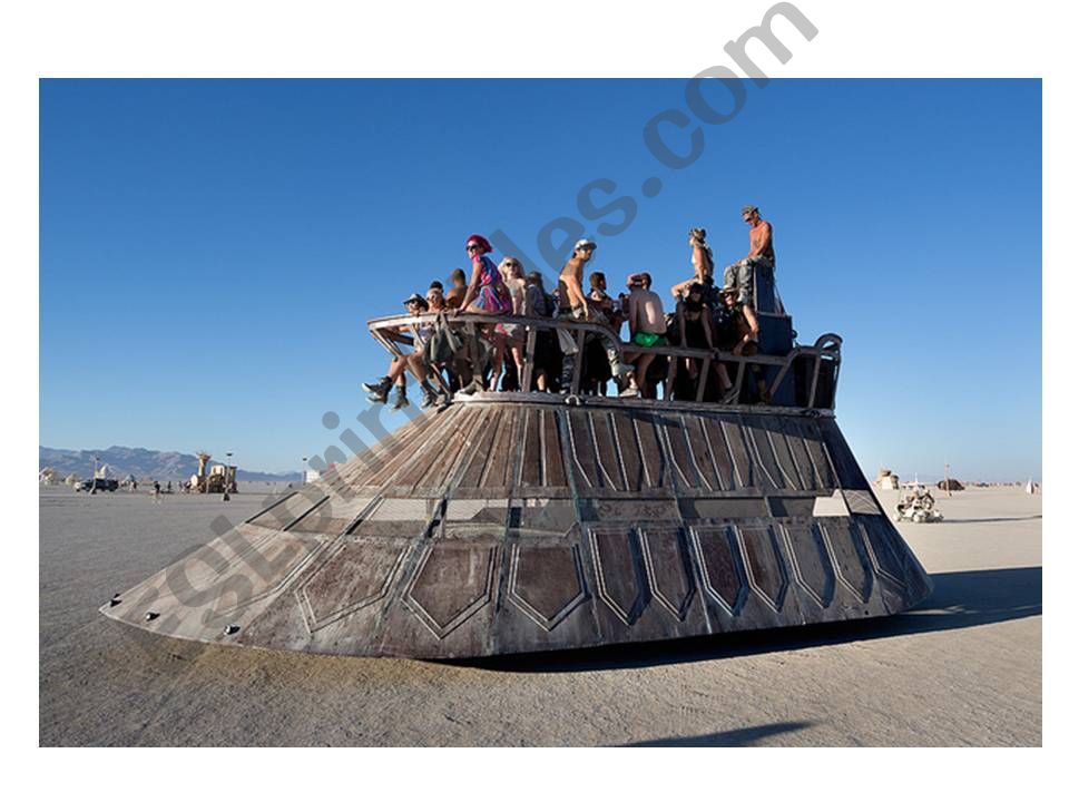 WELCOME TO BURNING MAN -- TEACHING VOCAB VIA CONTEXT - PART 6 OF 6
